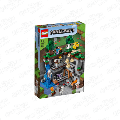 Конструктор LEGO Minecraft «Первое приключение» конструктор minecraft 63107 загадочное приключение в шахтах