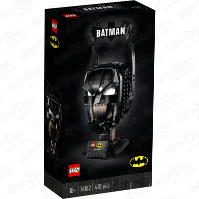 цена Конструктор LEGO DC Batman 76182 Маска Бэтмена 410дет. с 18лет