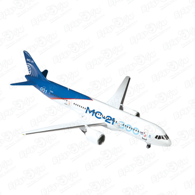 Сборная модель авиалайнер «МС-21-300» 1:144