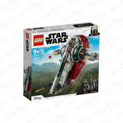 Конструктор LEGO Star Wars «Звездолет Бобы Фетта» конструктор lego star wars 75326 тронный зал бобы фетта