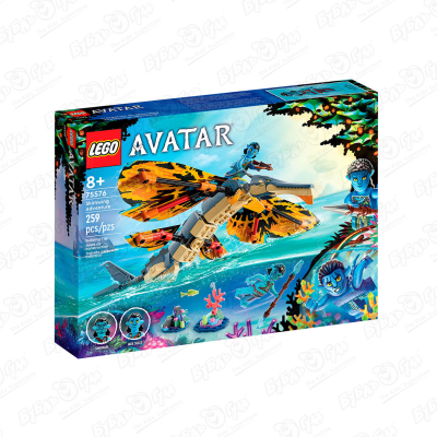 Конструктор LEGO AVATAR Приключения на скимвинге конструктор lego avatar приключение на скимвинге 75576
