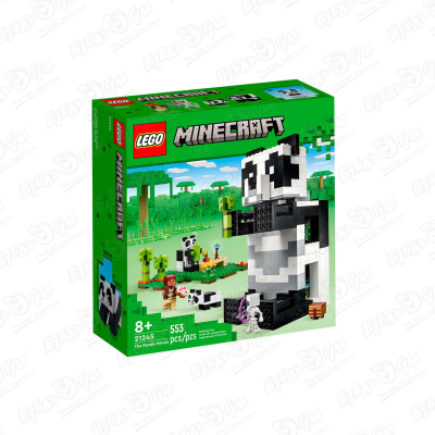 цена Конструктор LEGO Minecraft Дом панды