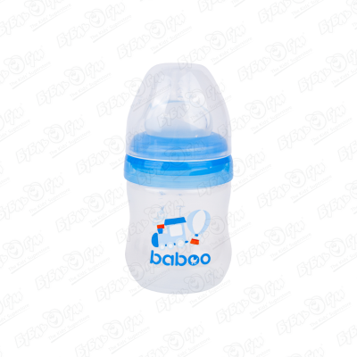 Бутылочка Baboo Transport с широким горлышком 130 мл, с 0 мес