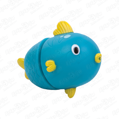 Игрушка Lubby Рыбка для купания с 12 мес игрушка lubby для купания разб водолаз пвх стандарт