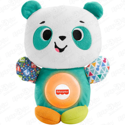 Игрушка обучающая fisher-price плюшевый панда мягкая игрушка fisher price комфортер плюшевый панда 0