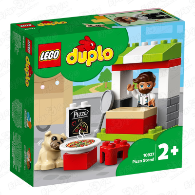 цена Конструктор LEGO Duplo 10927 Киоск-пиццерия с 2лет