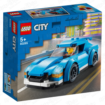 Конструктор LEGO City 60285 Спортивный автомобиль с 5лет конструктор lego city 60286 пляжный спасательный вездеход с 5лет