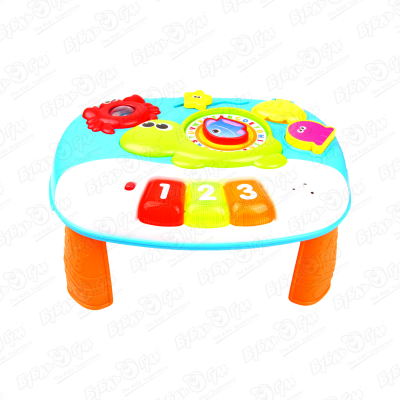 Игрушка-столик WinFun Морские животные музыкальная погремушки chicco игрушка морские животные
