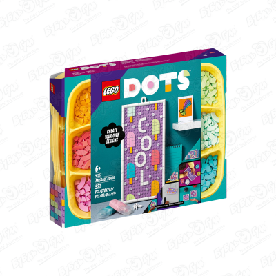 Конструктор LEGO DOTS Доска для надписей игрушка конструктор подставка для карандашей lego dots pencil holder 41936 6 321 элемент