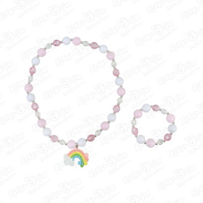 Набор украшений Розовый браслет и ожерелье с кулоном радуга персонализированное мужское ожерелье с именем для мужчин мужское ожерелье с кулоном панцирная цепь