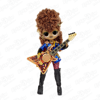 цена Кукла LOL Remix Rock ferocious and Bass guitar