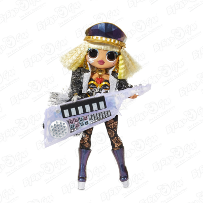 игрушка l o l surprise кукла omg remix rock fame queen and keytar Кукла LOL Remix Rock fame queen and Keytar