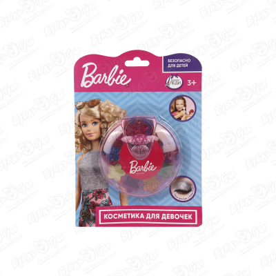 цена Набор детской косметики Милая леди Barbie тени для век с блестками с 3лет