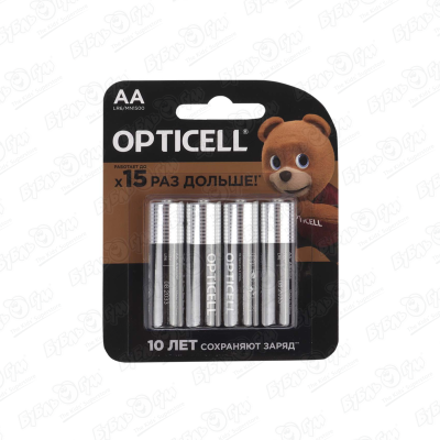 Батарейки OPTICELL basic АА 4шт